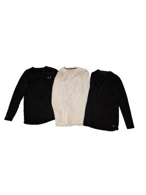 UNDER ARMOUR Cold Gear Fitted Long Sleeve Base Layer Lot of 3 Women’s Size Small